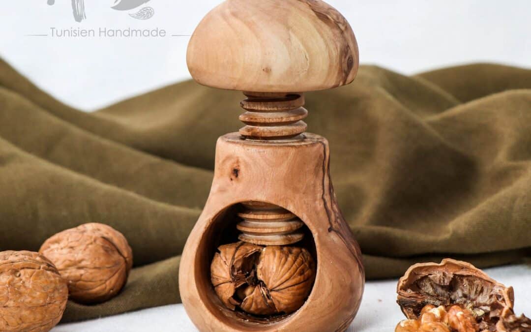 Cracker Nuts Handmade from Olive Wood