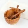 Handmade Spice Wooden Box with Spoon - Image 3