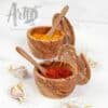 Handmade Spice Wooden Box with Spoon - Image 4