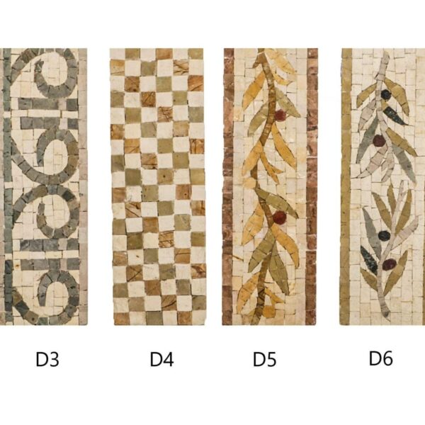 Handmade Tile Mosaic Border Designs
