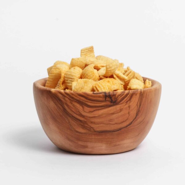 Medium Handmade Olive Wood Bowl.