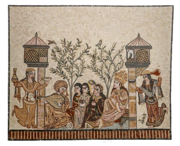 Handmade Mosaic Arabic Wall Decor