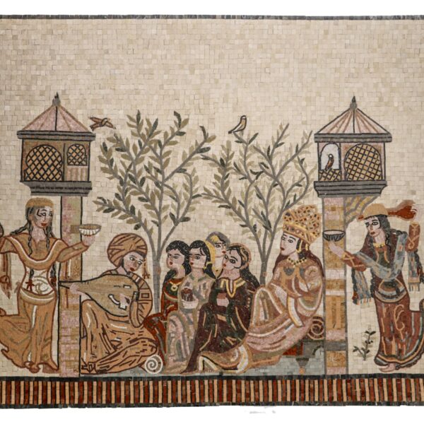 Handmade Mosaic Arabic Wall Decor