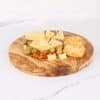 Round Wooden Board, Handmade from Olive Wood - Image 4