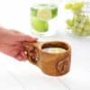 Kuksa Cup Set of 2, Handmade from Olive Wood - Image 3