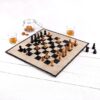 Elegant Marble Chess Set,Wood Carved Chess Pieces - Image 4