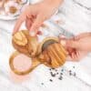 Lidded Salt Cellar, Wooden Salt Cellar - Image 3
