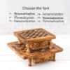 Classic Wooden Chess Set with Storage - Image 2