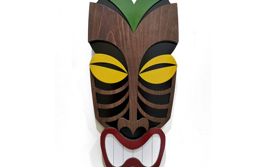 Tiki Hanging Wall Mask