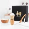 Shaving Kit handmade from Olivewood