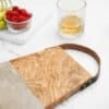 Marble and Wood Cutting Board with Handle - Image 4
