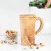 Large Wooden Mug. Handmade Wooden Cup with Handle - Image 4