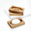 Kitchen Sink Soap Holder Handmade form Olive Wood - Image 3