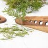 Practical Wooden Herb Stripper, Useful Kitchen Tool - Image 5