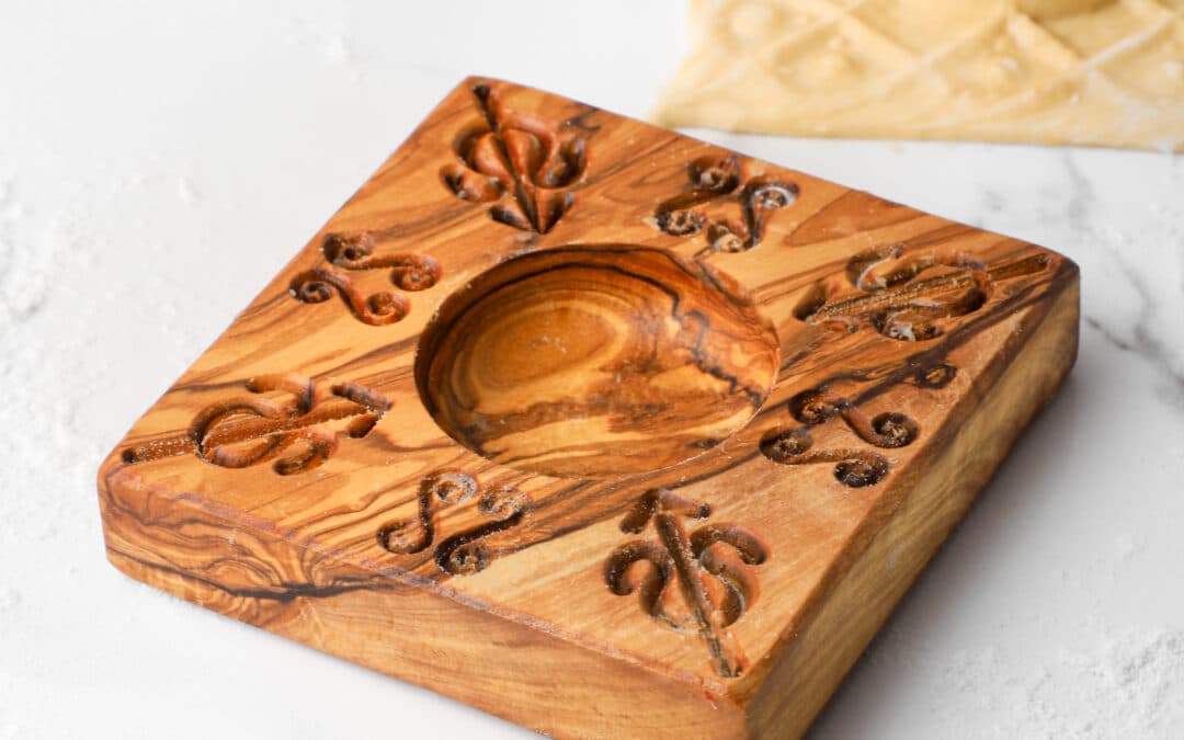 Handmade Wooden Ravioli Mold
