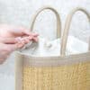 Practical Straw Bag with Handle / Straw Handbag Handmade / Womens Handbag Handmade from Straw - Image 3