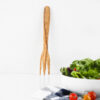 Salad Fork Handmade from Olive Wood / Personalized Wood Fork / Wooden Fork for Salad / Wood Salad Servers (+FREE Personalization) - Image 6