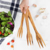 Salad Fork Handmade from Olive Wood / Personalized Wood Fork / Wooden Fork for Salad / Wood Salad Servers (+FREE Personalization) - Image 14
