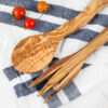 Salad servers handmade-from-olive-wood-personalized-salad-servers-set-wooden-salad-severs-set-free-personalization - Image 9