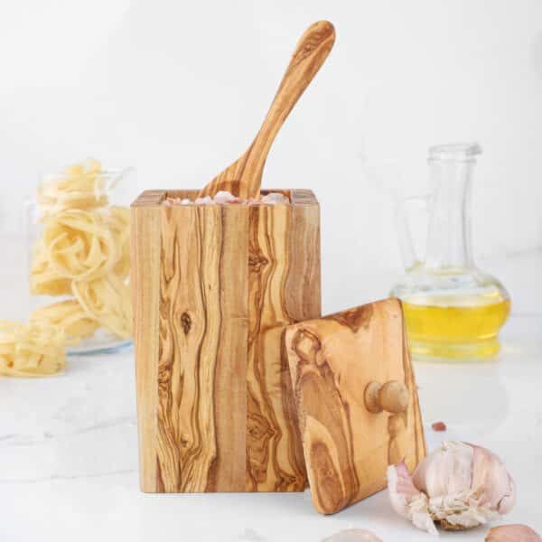 Wall Spice Rack with 4 Spice Jars