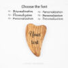 Gua Sha Set of 3 Handmade from Olive Wood Artisraw – Tunisie - Image 2